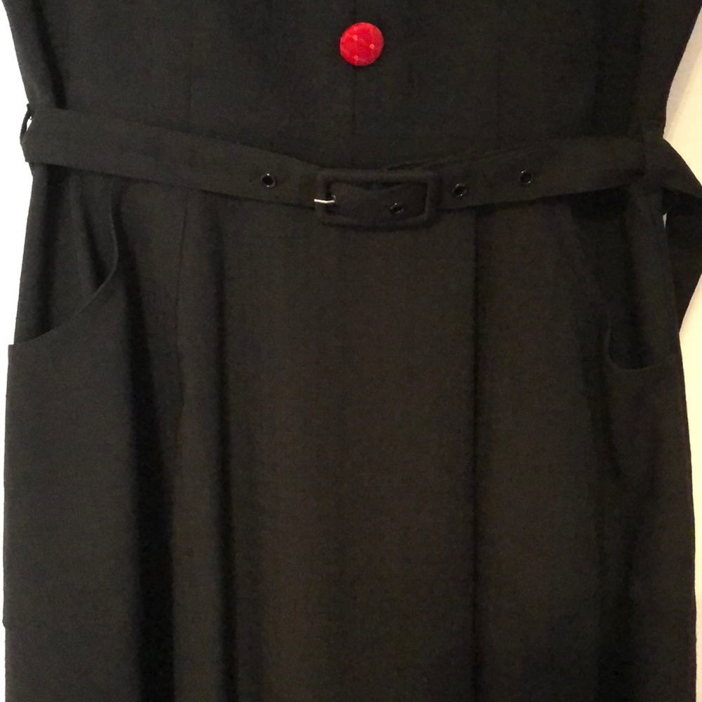 Vintage style black swing dress! - Picture 5 of 7